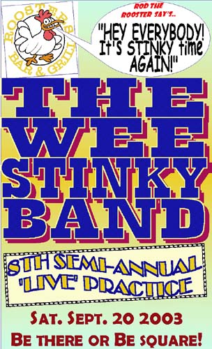 Stinky Poster September 9, 2003