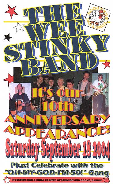 Stinky Poster September 18, 2004